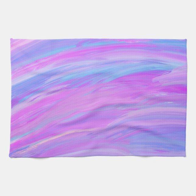 Painted Colours Kitchen Towel (Horizontal)