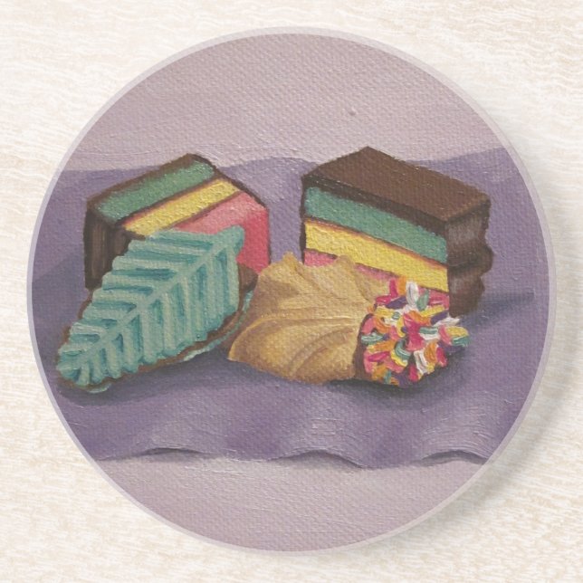 Painted Cookies Coaster (Front)