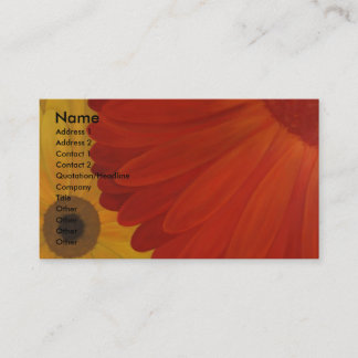 Painted Daisies Business Cards