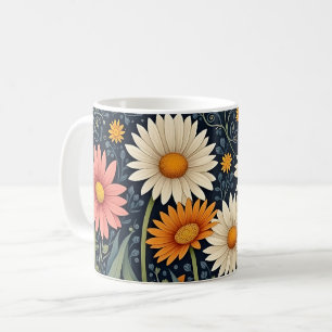 Painted Daisies Coffee Mug