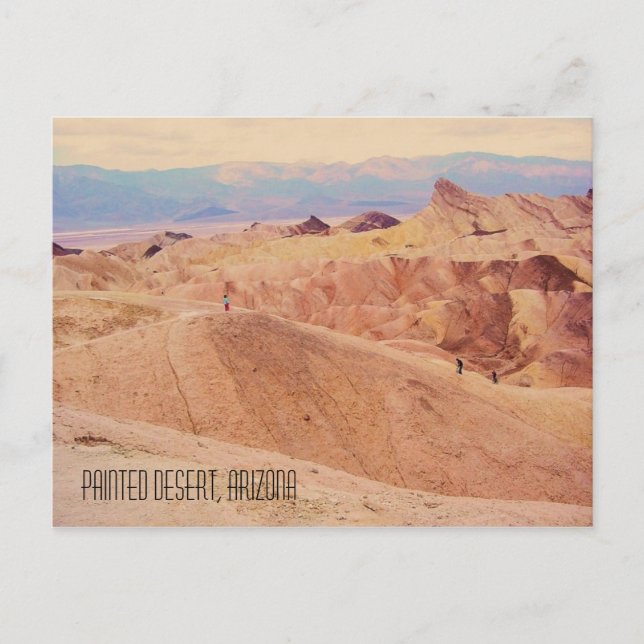Painted Desert, AZ Postcard (Front)