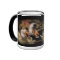 Painted Desert Black 15 oz Mug, Pick Colour &