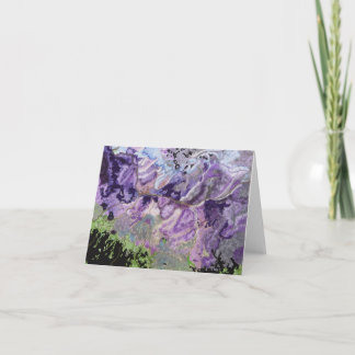 Painted Desert GIS Satellite Imagery Note Cards