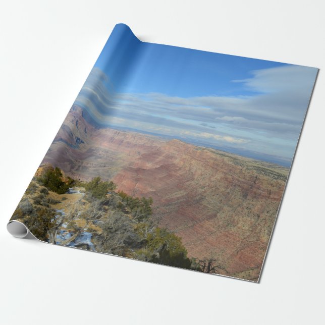 Painted Desert Grand Canyon Wrapping Paper (Unrolled)