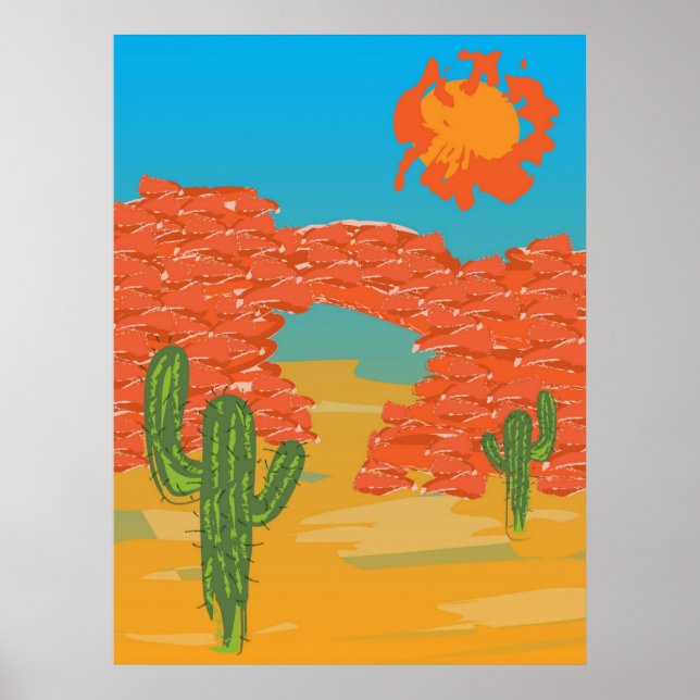Painted Desert Poster (Front)