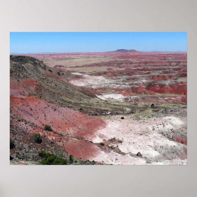Painted Desert Rim Vista Poster (Front)