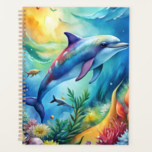 Painted Dolphin Planner