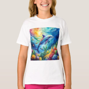 Painted Dolphin T-Shirt