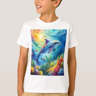 Painted Dolphin T-Shirt