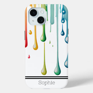 Painted Drips Custom Samsung Case-Mate iPhone Case