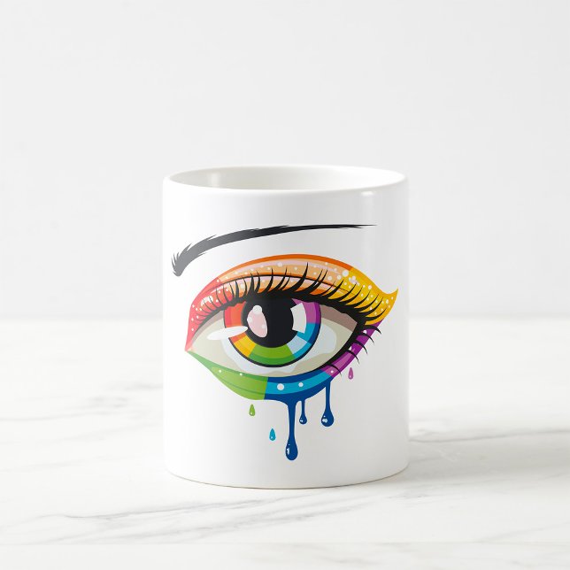 Painted Eye Coffee Mug (Creator Uploaded)