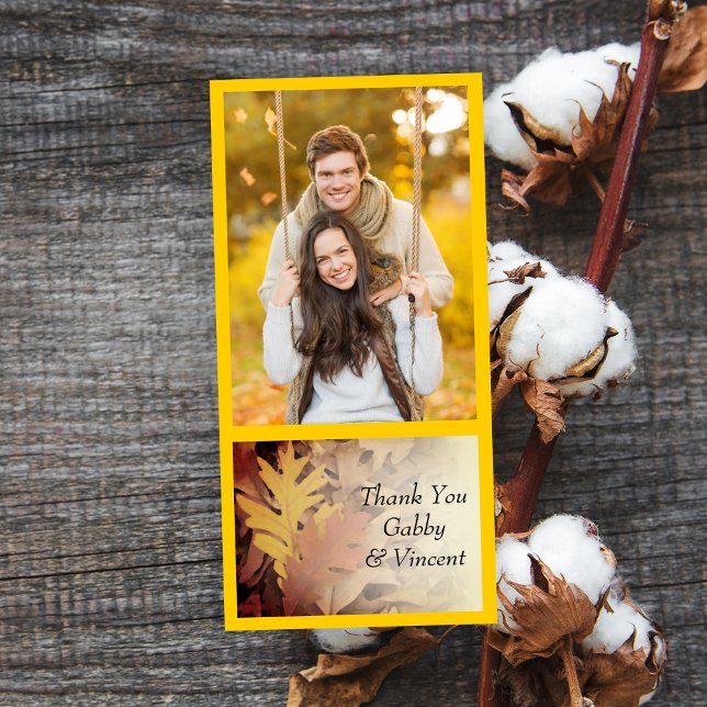 Painted Fall Leaves Thank You (Creator Uploaded)