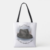 Painted Fedora Hat For Leonard.
