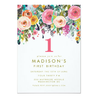 garden themed invitations