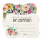 Painted Floral Salon Gift Certificate Template