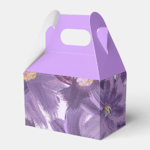 Painted Flowers Any Colour Favour Box