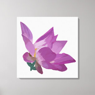 Painted Flowers Canvas Print