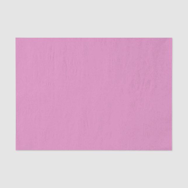 Painted Flowers plain pink Tissue Paper 20x30" (Front)