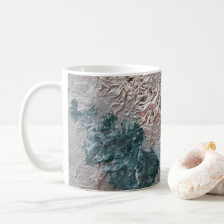 Painted Foil Coffee Mug