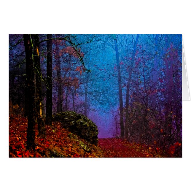 Painted Forest Autumn Purple Fog (Front Horizontal)