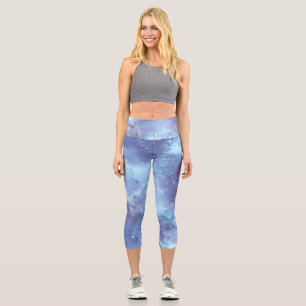 Painted Galaxy Series Design 10  Capri Leggings