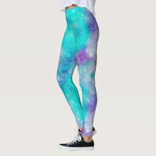 Painted Galaxy Series Design 5 Leggings