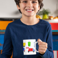 Painted Garbage Trucks Boys Personalised