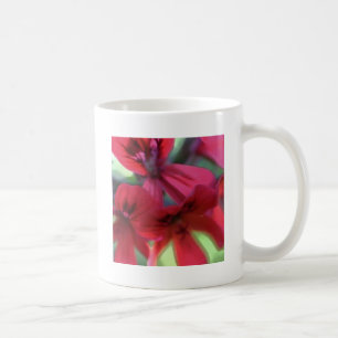 Painted Geraniums Coffee Mug