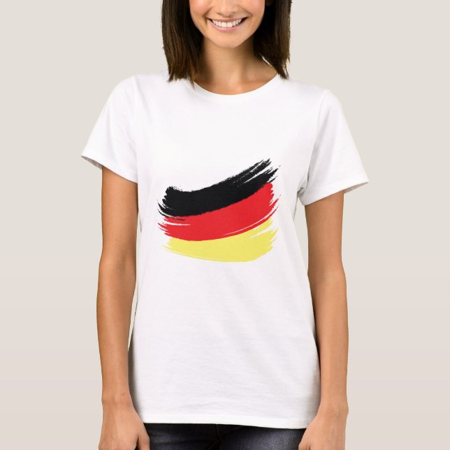 Painted german flag T-Shirt (Front)