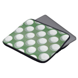 Painted Golf Ball Pattern Laptop Sleeve