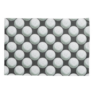 Painted Golf Ball Pattern Pillowcase
