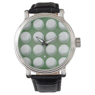 Painted Golf Ball Pattern Watch