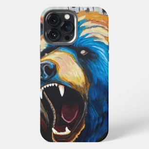 Painted Grizzly iPhone 13 Pro Max Case