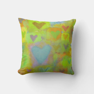 Painted Hearts – Pillow
