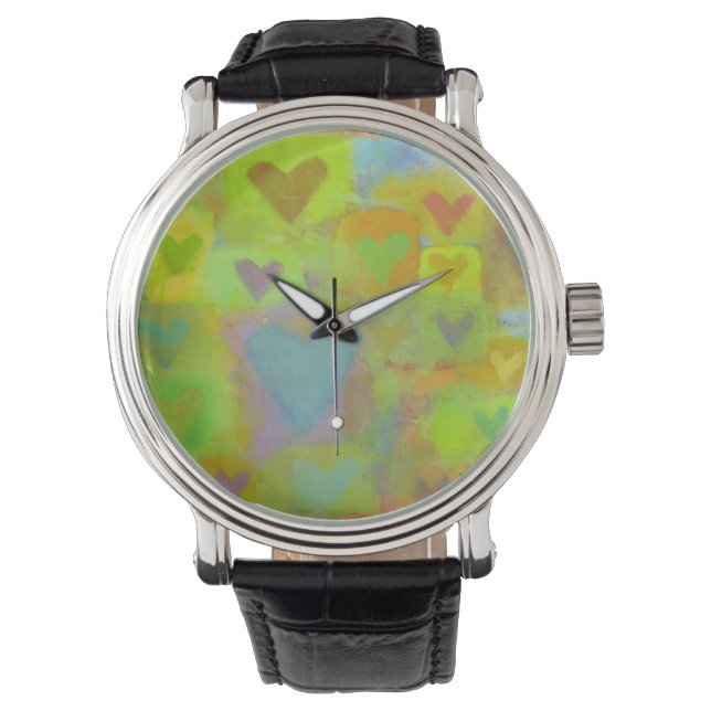 Painted Hearts Watch (Front)