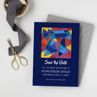 Painted Hebrew Word "Chai" – Life Save The Date