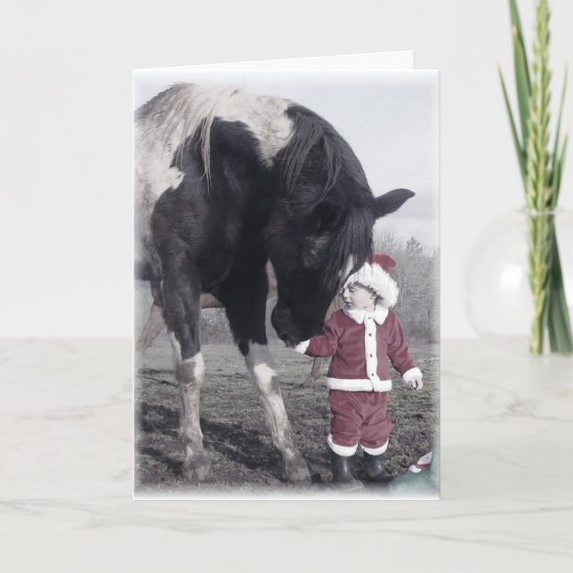 "Painted Holidays" Greeting Card (Front)