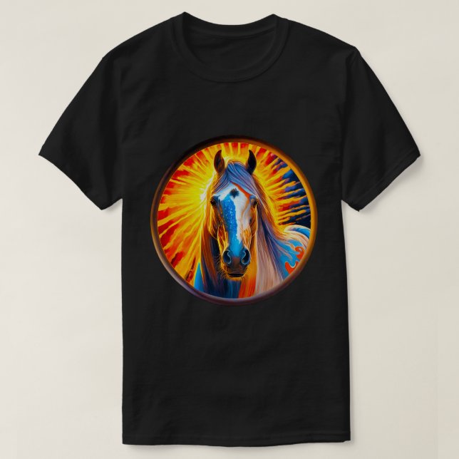 Painted Horse 03 T-Shirt (Design Front)