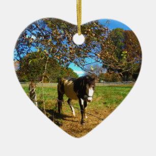 Painted Horse, Ceramic Tree Decoration