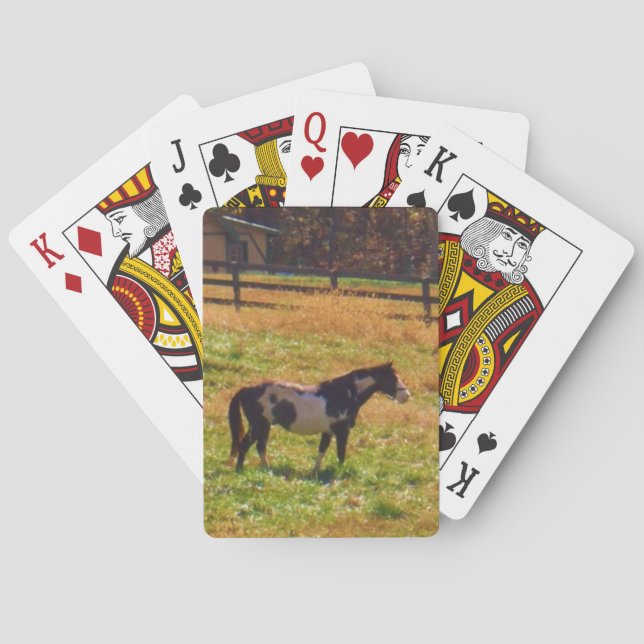 Painted Horse in the Distance Playing Cards (Back)