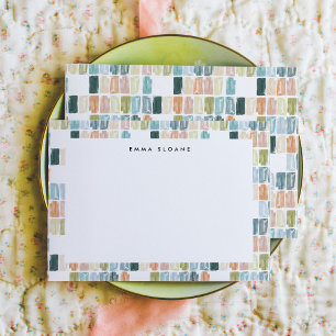 Painted Jewel Personalised Note Cards