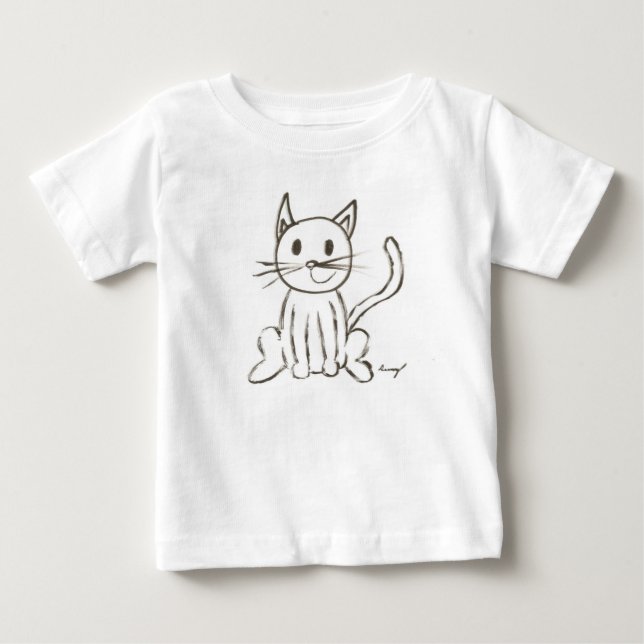 Painted Kitty Infant T-Shirt (Front)