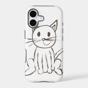 Painted Kitty iPhone 5 Case