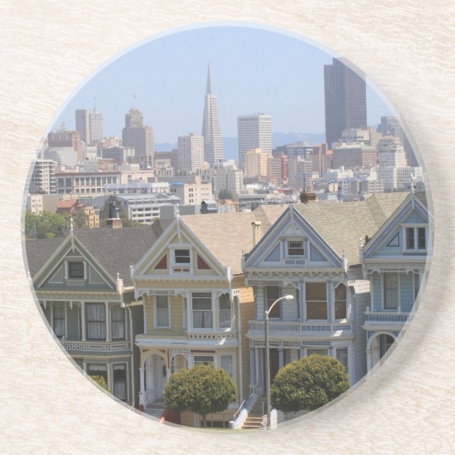 Painted Ladies Coaster (Front)