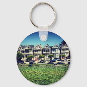 Painted Ladies Key Ring