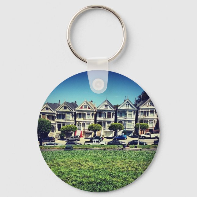 Painted Ladies Key Ring (Front)