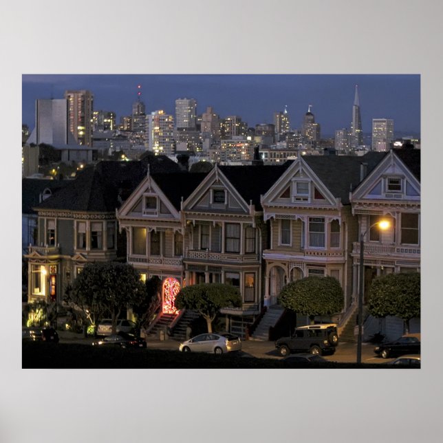 PAINTED LADIES of San Francisco Poster (Front)