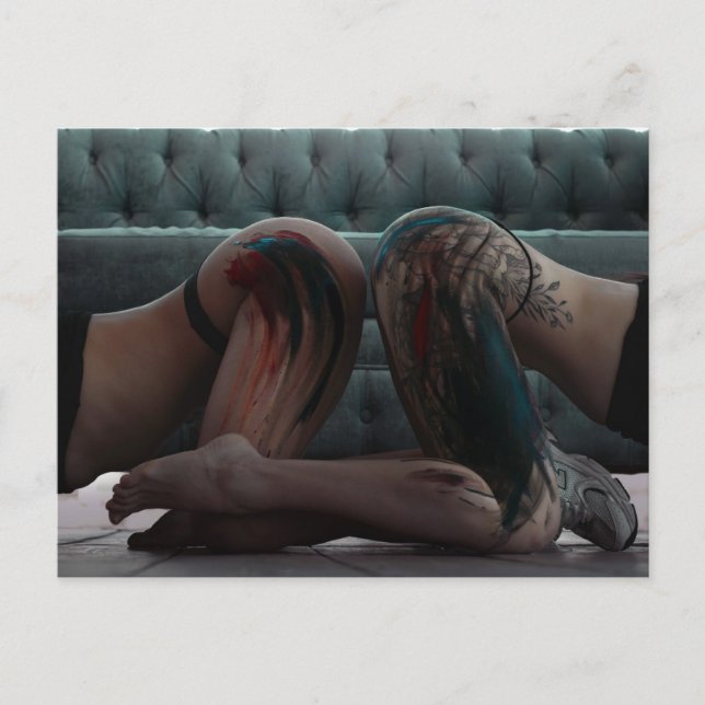 Painted Ladies  photo postcard (Front)