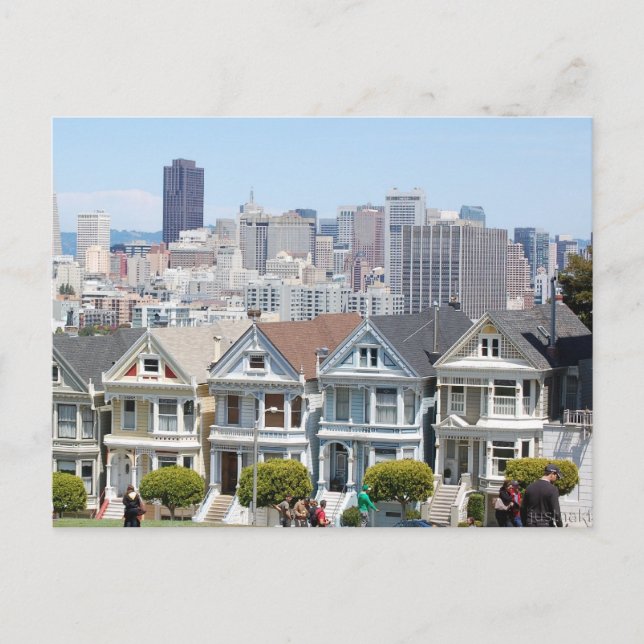 painted ladies postcard (Front)