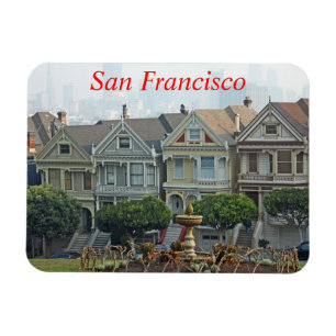 Painted Ladies, San Francisco, California Magnet
